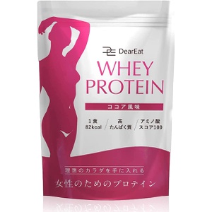 DearEat 단백질 유청 1kg 코코아맛 여성용 비타민C 함유