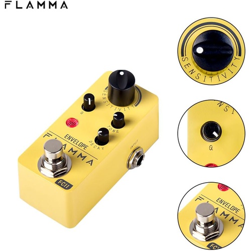  FLAMMA FC11 오토 와우 페달 엔벨로프 필터 기타 이펙트 