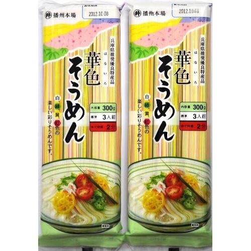  동아식품 화색 소면 300g × 2봉지 일본 국수