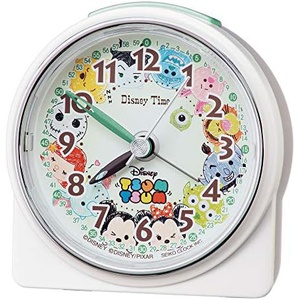 Seiko Clock HOME 탁상 알람시계 8.9×8.6×4.7cm 디즈니 FD481W