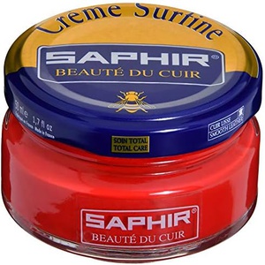 SAPHIR 비즈왁스 파인 크림 50ml 구두닦이 유화성 슈크림 구두약 보습 보색 윤기
