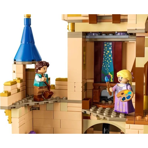  LEGO 디즈니 캐슬 43222 신데렐라 성 장난감 블록 
