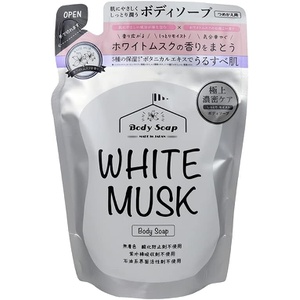 FUJI JAPAN 바디 비누 white musk 리필용 400ml × 2세트
