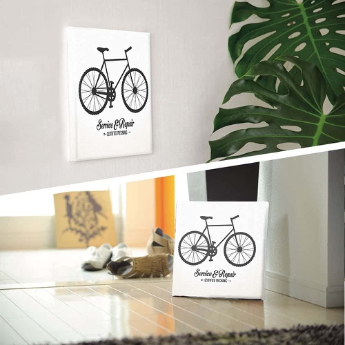  ArtDeli 자전거 심플 아트 패널 30c×30cm 인테리어 팝 그림
