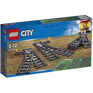 LEGO 시티 교차 레일 세트 60238 장난감 블록 