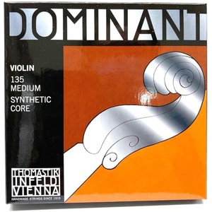 THOMASTIK Dominot 4/4 바이올린 현 세트 E선 스틸, 볼엔드
