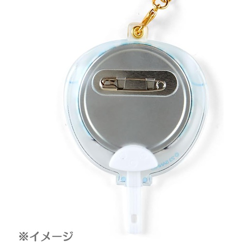  SANRIO 헬로키티 캔배지 케이스 엔조이아이돌 약7×0.5×9.5cm