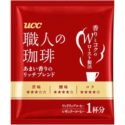  UCC 장인의 드립 커피 달콤한 향기의 리치 블렌드 100P