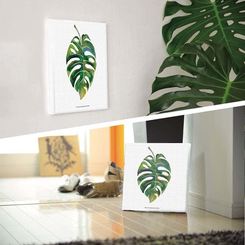  ArtDeli 포스터 패널 관엽 식물 15×15cm 인테리어 그림
