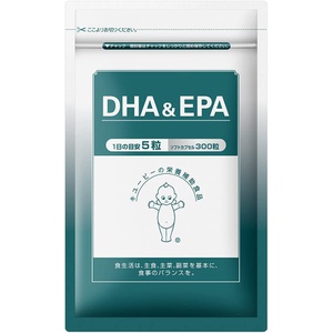 큐피 DHA&EPA 300알 피쉬 오일 푸른 생선 불포화지방산 보충제