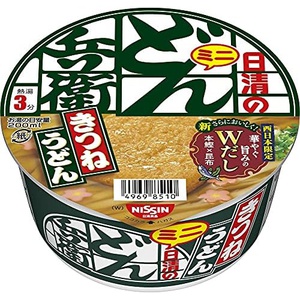 닛신식품 돈베에 키츠네 우동 미니 42g 12개 일본 컵우동 