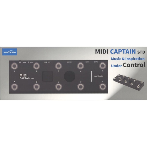  Paint Audio MIDI 컨트롤러 MIDI CAPTAIN STD
