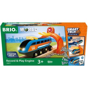 BRIO 스마트 테크 사운드 엔진 전동 차량 전철 장난감 목제 레일 33971