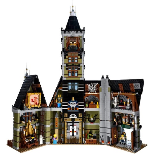 LEGO 페어그라운드 컬렉션 혼티드 하우스 10273 블록 장난감
