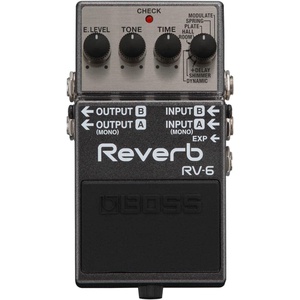 BOSS Reverb RV 6 클래스의 기준을 크게 넘는 고음질 리버브