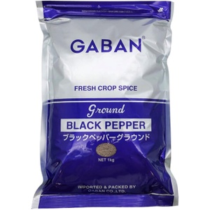 GABAN 블랙 페퍼 그라운드 1kg 향신료 파우더