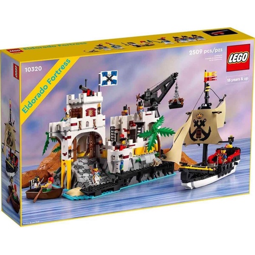  LEGO 아이콘 엘도라도 요새 10320 블록 장난감