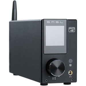 SMSL AD18 파워앰프 DAC 디코더 80Wx2DSP Bluetooth 4.2