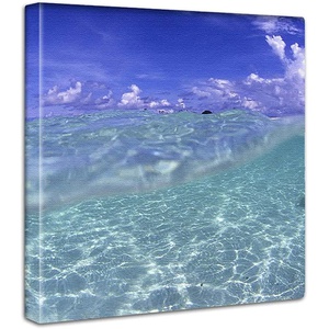 ArtDeli 해상 아트 패널 30×30cm 인테리어 블루 자연 사진 그림 