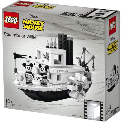  LEGO 아이디어 증기선 윌리 디즈니 21317 블록 장난감