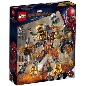 LEGO Marvel Spider Man Far From Home Molten Man Battle 76128 장난감 블록