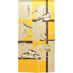 태피스트리 칸막이 가리개 일본 인테리어 장식 커튼 85×170cm