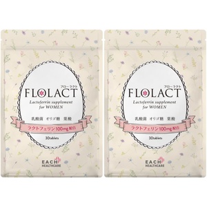 FLOLACT 락토페린 보충제 엽산 배합 30알 2세트