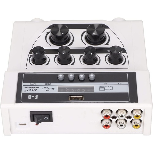  Vbestlife 미니 사운드 믹서 홈 오디오 DJ 가라오케 스테레오 사운드 보드 콘솔 시스템