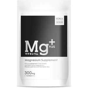 마그네슘+ 보충제 300mg 60알
