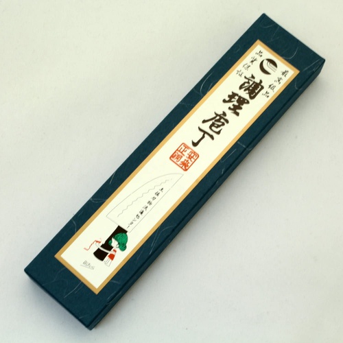  토사 칼갈이 타공 채칼 청강 1호 120mm 일본주방칼
