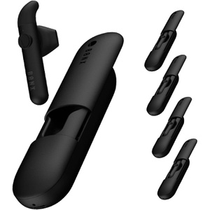 BONX 트랜시버 인컴 앱 대응 Bluetooth 한쪽 귀 이어폰 BONX mini 5개입 충전 케이스 포함