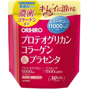 ORIHIRO 프로테오글리칸 콜라겐 180g 4개 건강 보조제 