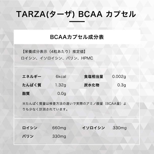  TARZA BCAA 캡슐 520정 감미료 착색료 미사용
