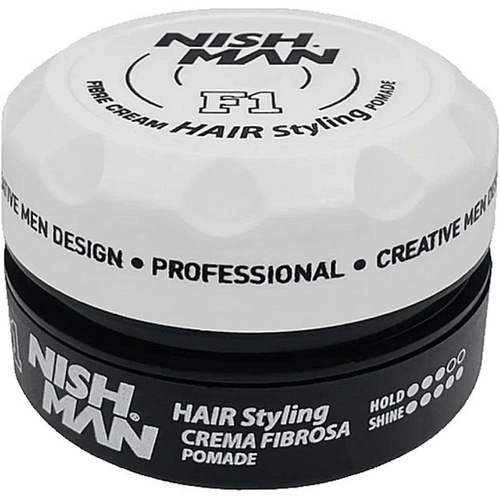  Nishman F1 Fibre Cream Hair Styling Pomade 100ml 헤어 스타일링 왁스