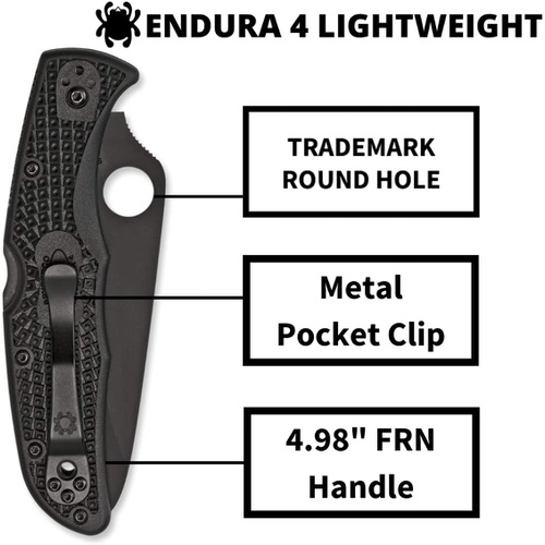  Spyderco Endura4 FRN 스파이더 엣지 폴딩 나이프 