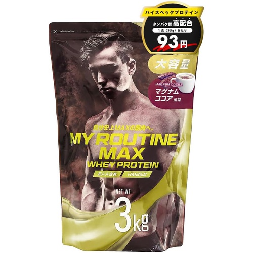  마이루틴 MAX 유청 단백질 매그넘 코코아 맛 3kg