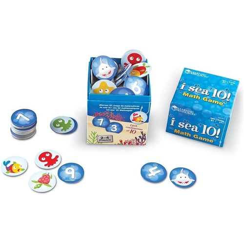  Learning Resources 산수 장난감 더하기 게임 10찾기 카드 게임 정품 LER1771