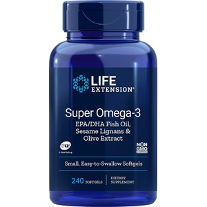 Life Extension SUPER OMEGA3 EPA DHA EXTRACT 240