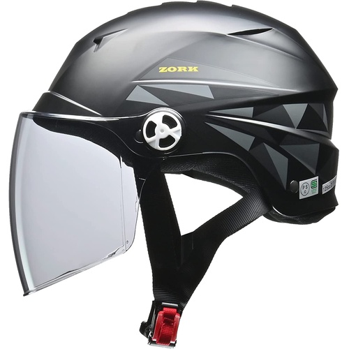  LEAD 오토바이용 하프 헬멧 ZORK 머리둘레60/62cm & SERIO RE40 실드 스모크 RE 40S