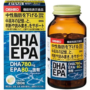 ORIHIRO DHA EPA 180알 건강 보조제 