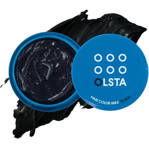 OLSTA 컬러 왁스 블랙 50g 보수 성분 배합