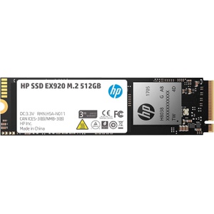 HP SSD ex920 PCIe 3.0x4 NVMe 3d TLC NAND 512GB