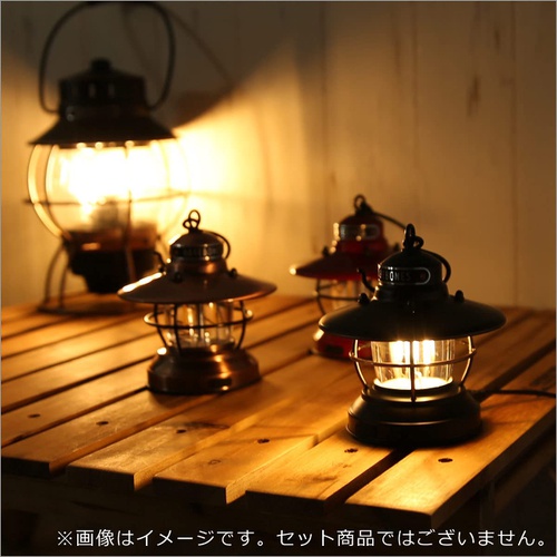 Barebones Living Edison Mini Lantern LED Antique Bronze LIV 273 