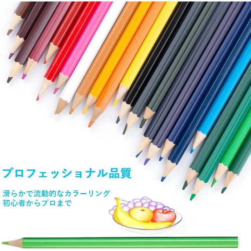  Ninonly 유성 색연필 24색 색칠놀이 디자인 전문가용