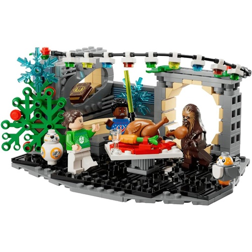  LEGO 스타워즈 밀레니엄 팔콘의 크리스마스 40658 장난감 블록