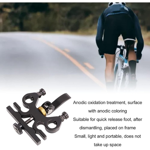  Ongwan 접이식 자전거 퀵 릴리즈 페달 홀더 접이식 브라켓 휴대용 자전거 페달 배치 버클