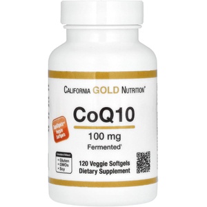 California Gold Nutrition CoQ10 100mg 식물성 소프트젤 120알