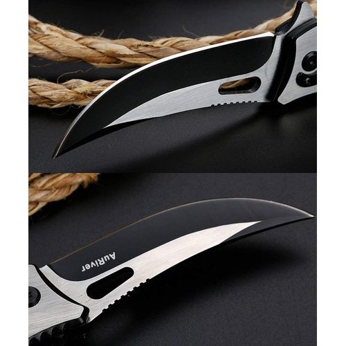  Baoxu 칼럼빗 나이프 캠핑 칼 접이식 야외용 칼 