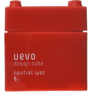 DEM I uevo design cube 뉴트럴 왁스 레드 80g