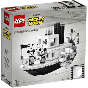 LEGO 아이디어 증기선 윌리 디즈니 21317 블록 장난감
